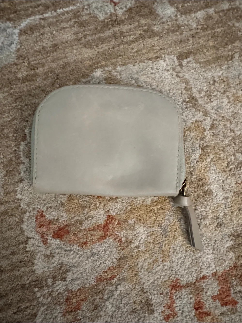Madewell Green/Grey Zip Wallet - Women Accessories